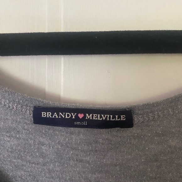 Grey Brandy Melville Tank Top - Picture 2 of 4